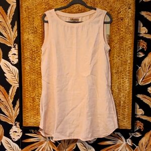 Light Pink Flax Dress